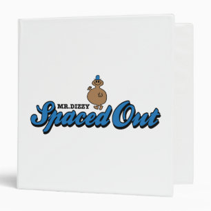 Spaced Out 3 Ring Binder