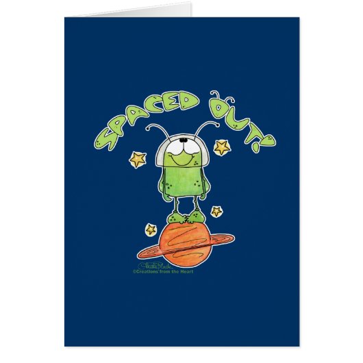 Spaced Out Alien Cards (Front)
