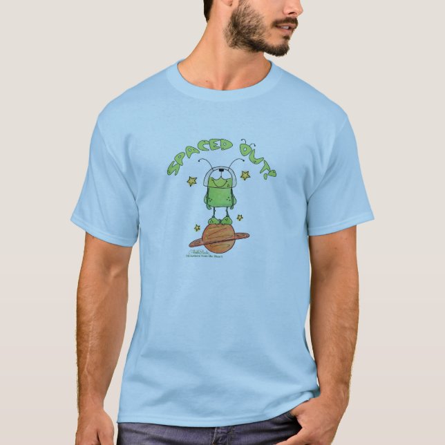 Spaced Out Alien T-Shirt (Front)