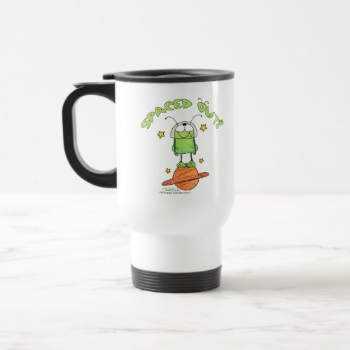 Spaced Out Alien Travel Mug