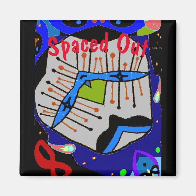 Spaced out,infinity magnet (Front)