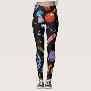 Spaced Out Leggings - Outer Space Clothing