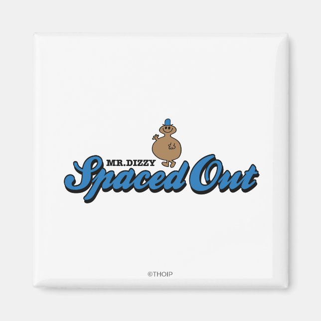 Spaced Out Magnet (Front)