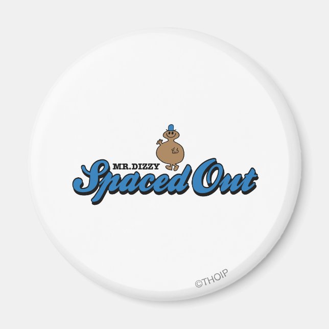 Spaced Out Magnet (Front)