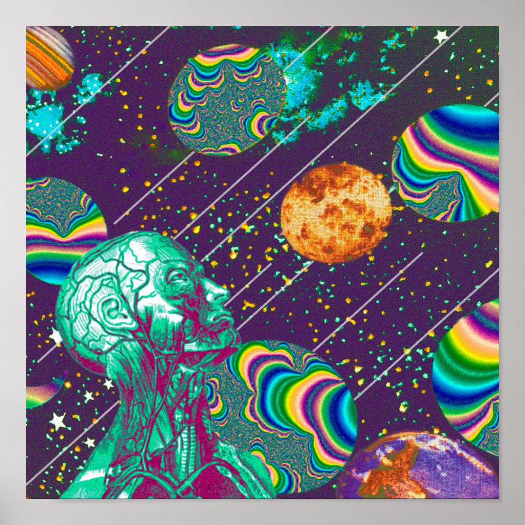 Spaced Out Poster | Zazzle