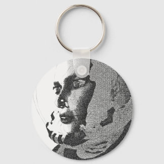 spacegirl keychain