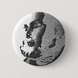 spacegirl pinback button