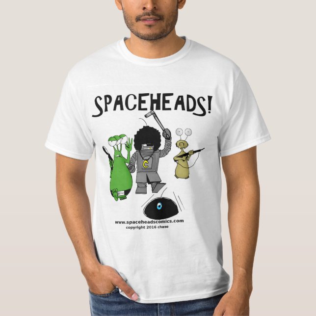 Spaceheads T-Shirt (Front)