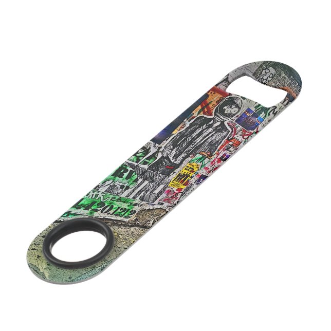 Spaceman Business Time Speed Bottle Opener (Front Angled)