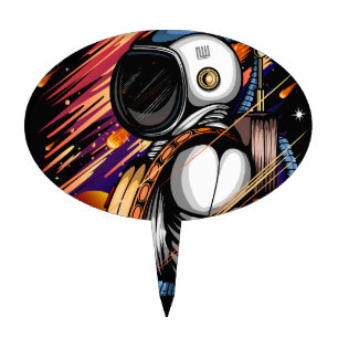 Spaceman Cake Topper