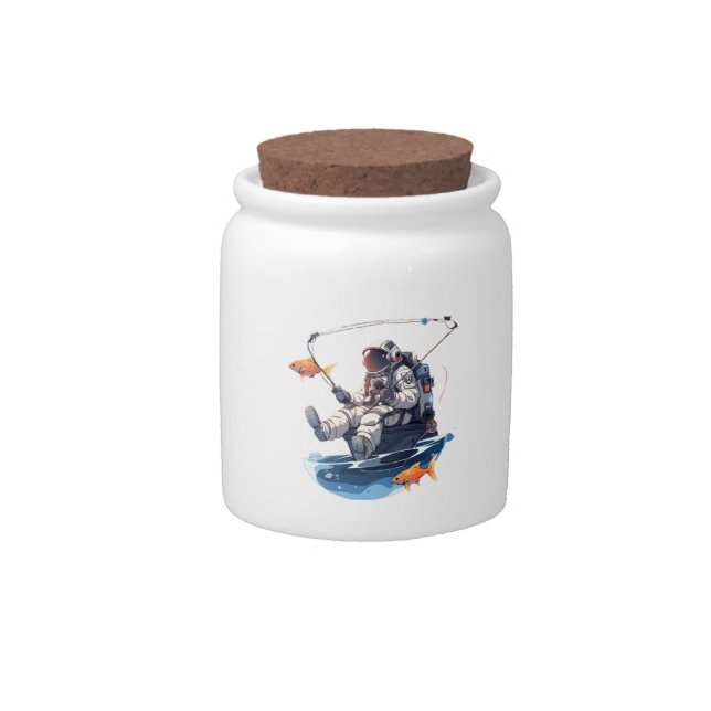 spaceman candy jar (Front)