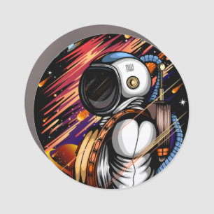 Spaceman Car Magnet