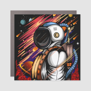Spaceman Car Magnet