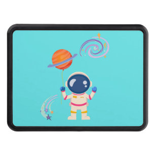 Spaceman cartoon adventures. hitch cover