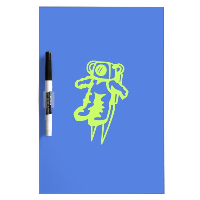 Spaceman Dry Erase Board (Front)