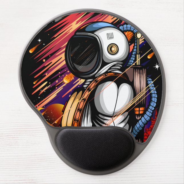 Spaceman Gel Mouse Pad (Front)