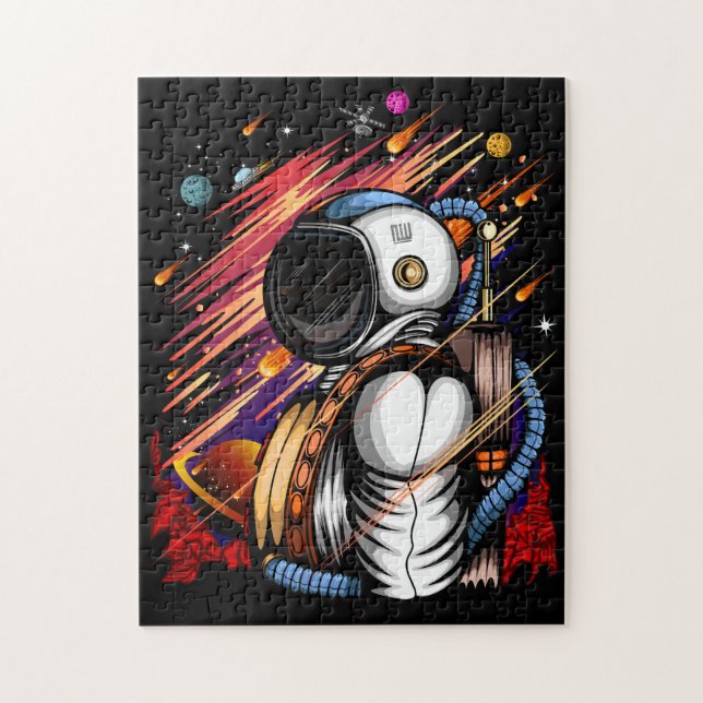 Spaceman Jigsaw Puzzle (Vertical)