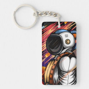Spaceman Keychain