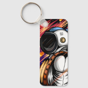 Spaceman Keychain