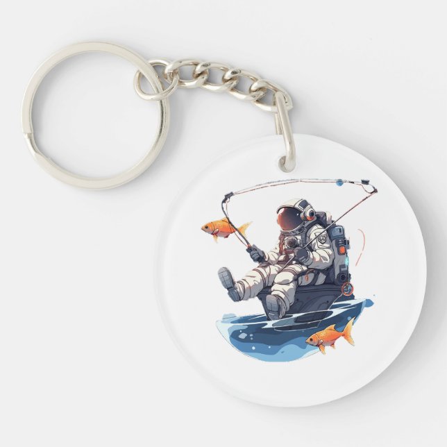 spaceman keychain (Front)