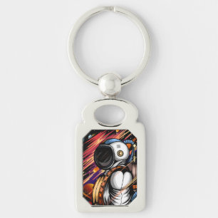 Spaceman Keychain