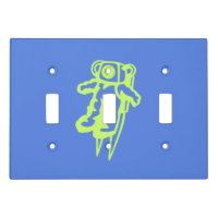 Spaceman Light Switch Cover