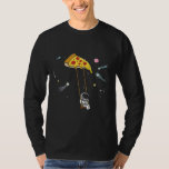 Spaceman Pizza Slice, Funny Fast Food Astronomy So T-Shirt