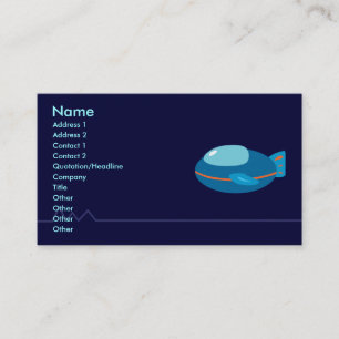 Spaceship Business Cards