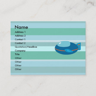 Spaceship Business Cards