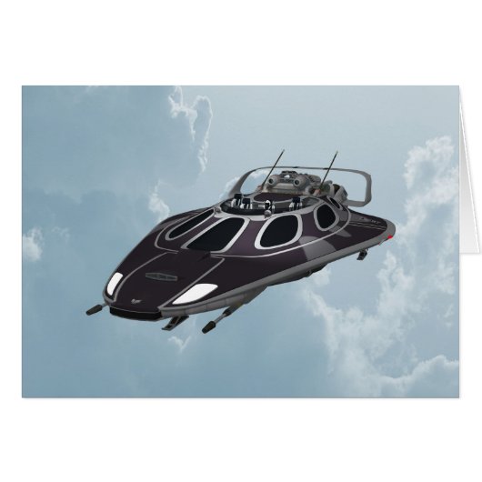 Spaceship Cards (Front Horizontal)