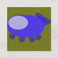 Spaceship Enclosure Card