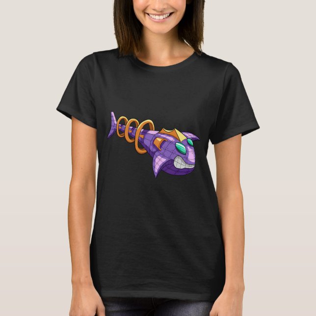 Spaceship-fish T-Shirt (Front)