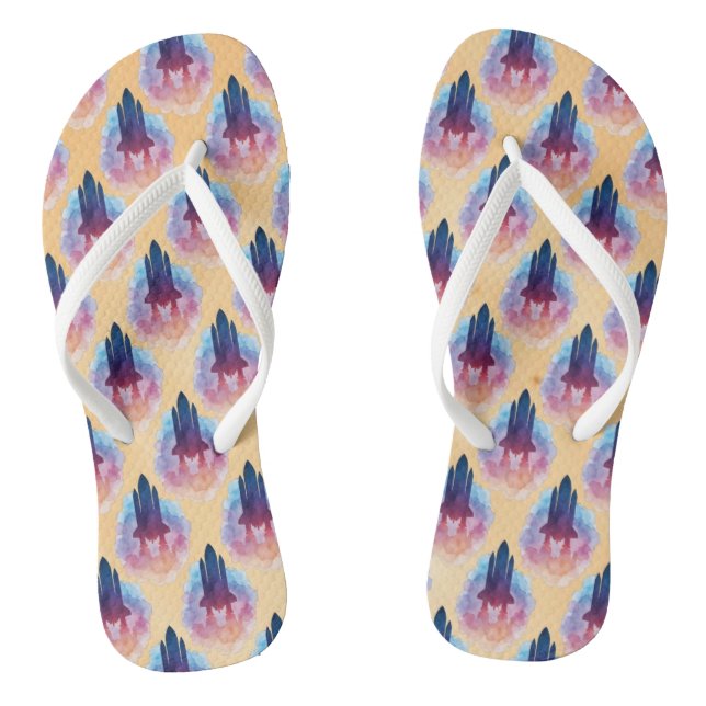 Spaceship Flip Flops (Footbed)