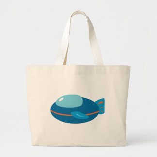 Spaceship Large Tote Bag