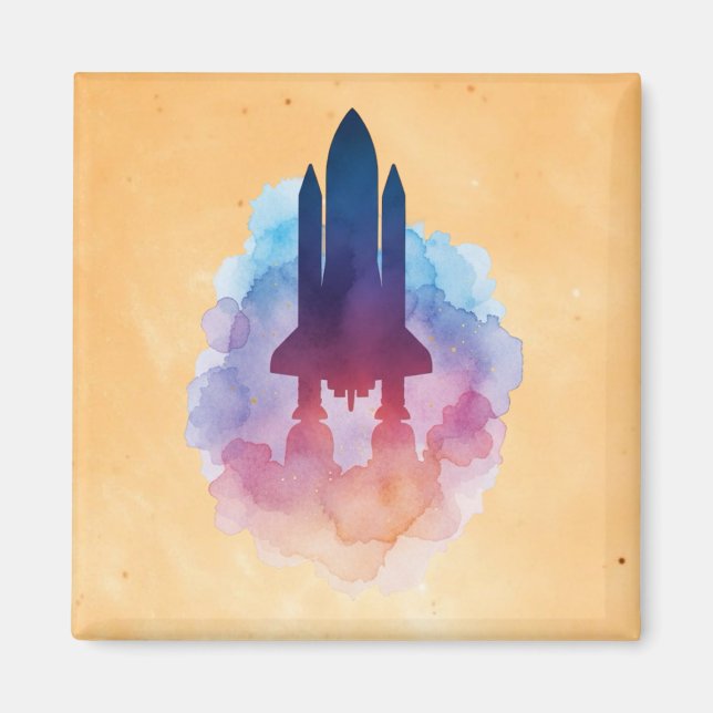 Spaceship Magnet (Front)