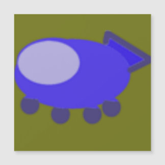 Spaceship Magnetic Card