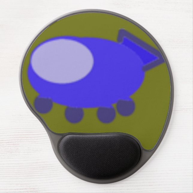 Spaceship Mousepad (Front)