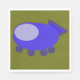 Spaceship Paper Napkin