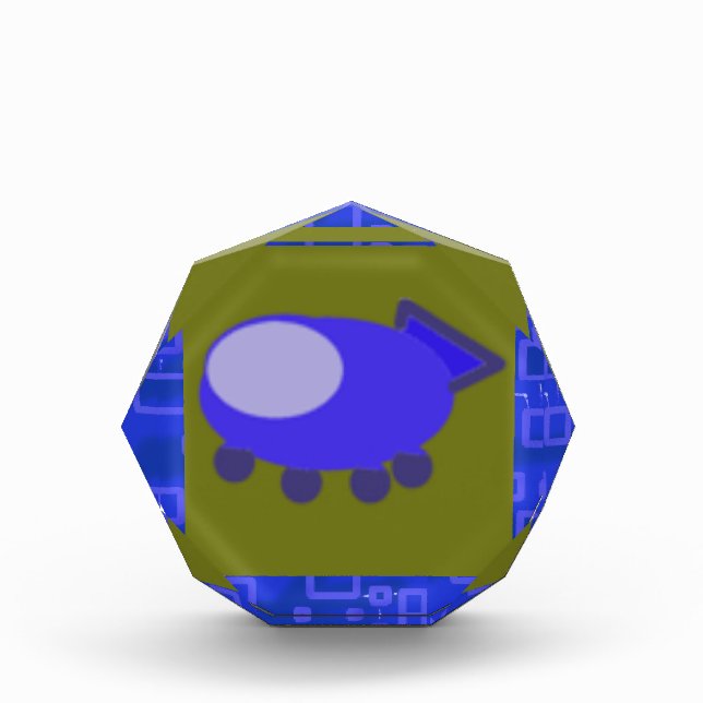 Spaceship Photo Block (Front)