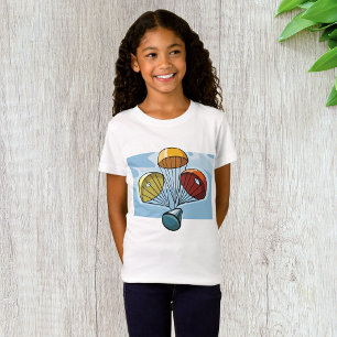 Spaceship Returning Girls T-Shirt