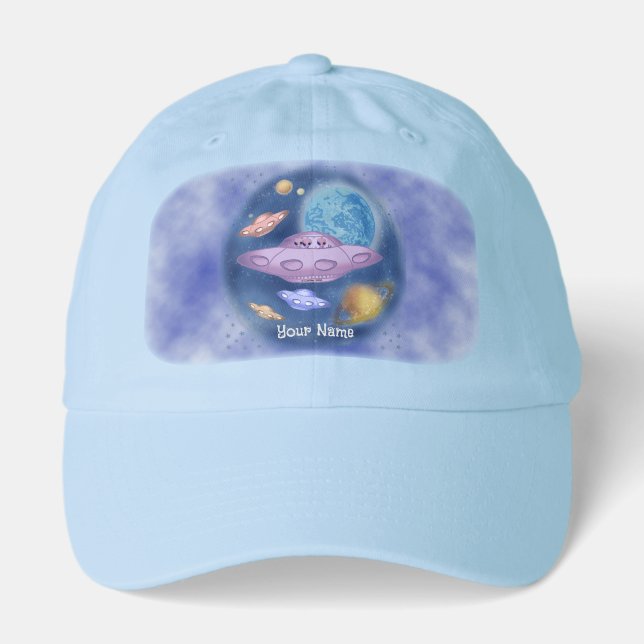 Spaceship Roadtrip  Hat (Front)