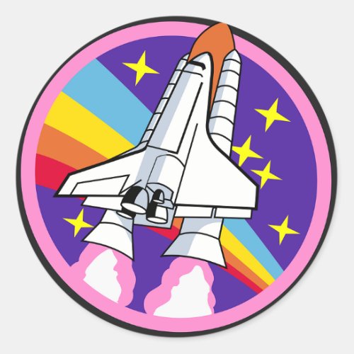 Spaceship Sticker