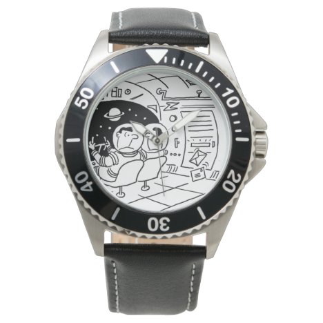 Spaceship Wristwatch