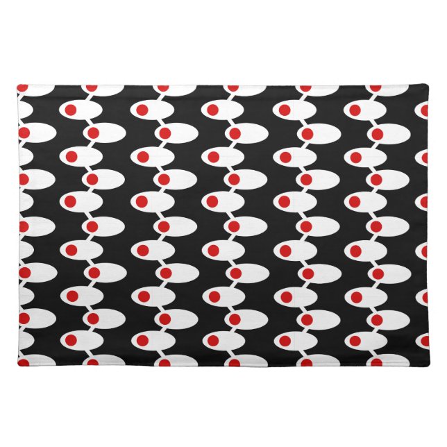 Spaceships  cloth placemat (Front)