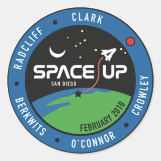 SpaceUp San Diego 2010 sticker