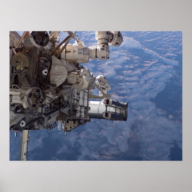 Spacewalk & ISS (STS-115) Poster (Front)