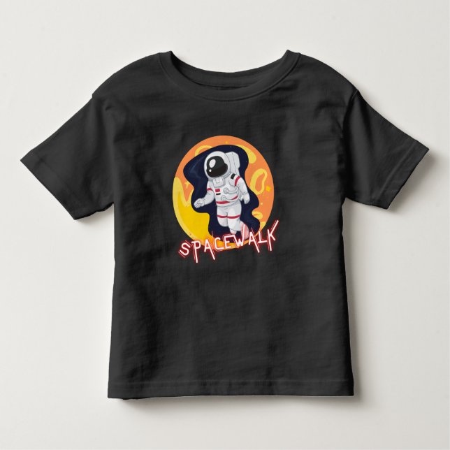 SPACEWALK - SPACE ASTRONAUT TODDLER T-SHIRT (Front)