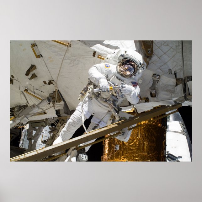 Spacewalk (STS-133) Poster (Front)