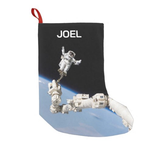 Spacewalker Small Christmas Stocking