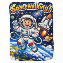 Spacewalking Astronaut